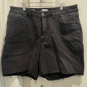 Ava & Viv Black Jean Shorts
